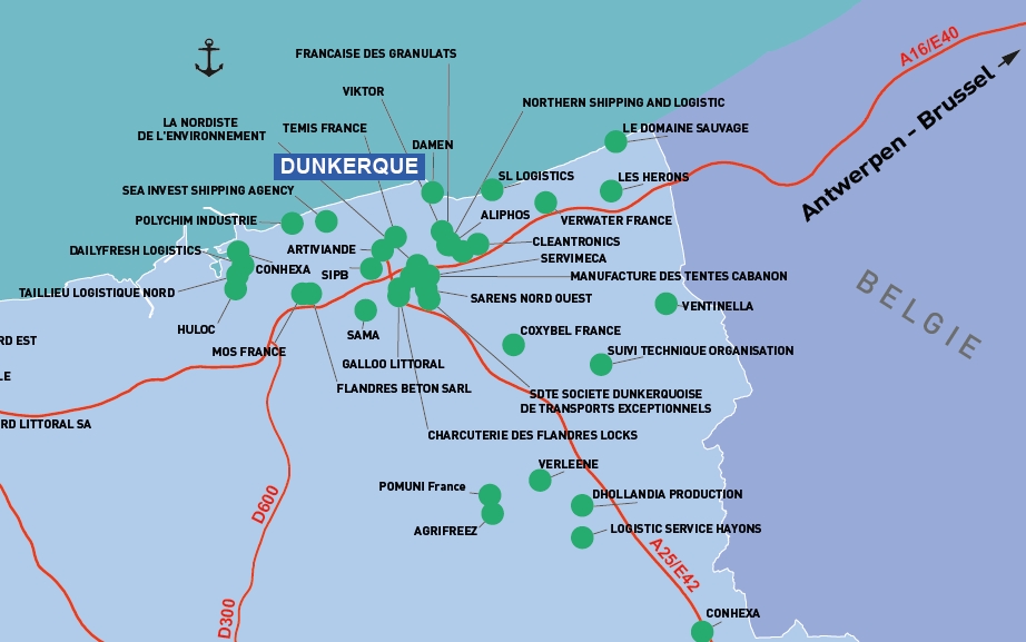 DUNKERQUE ACCUEILLE LES ENTREPRISES DU BENELUX