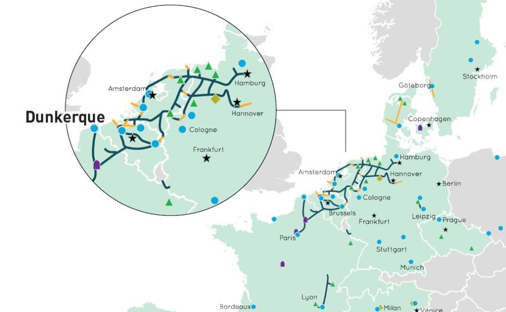 UNE LOCALISATION AU COEUR DES PROJETS EUROPÉENS DE DÉCARBONATION