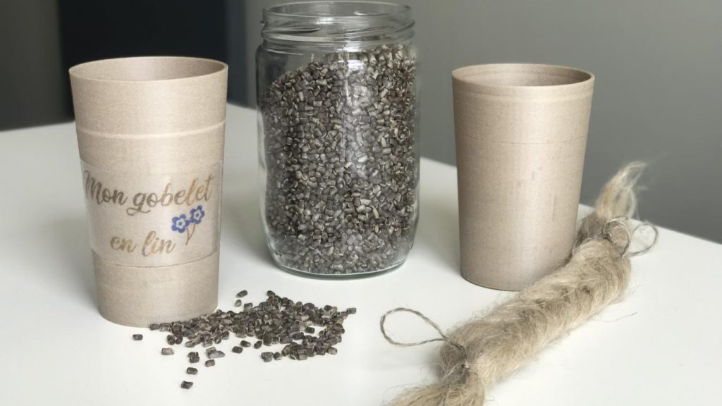 D’INNOV INVENTS THE FIRST 100% FLAXSEED TUMBLER