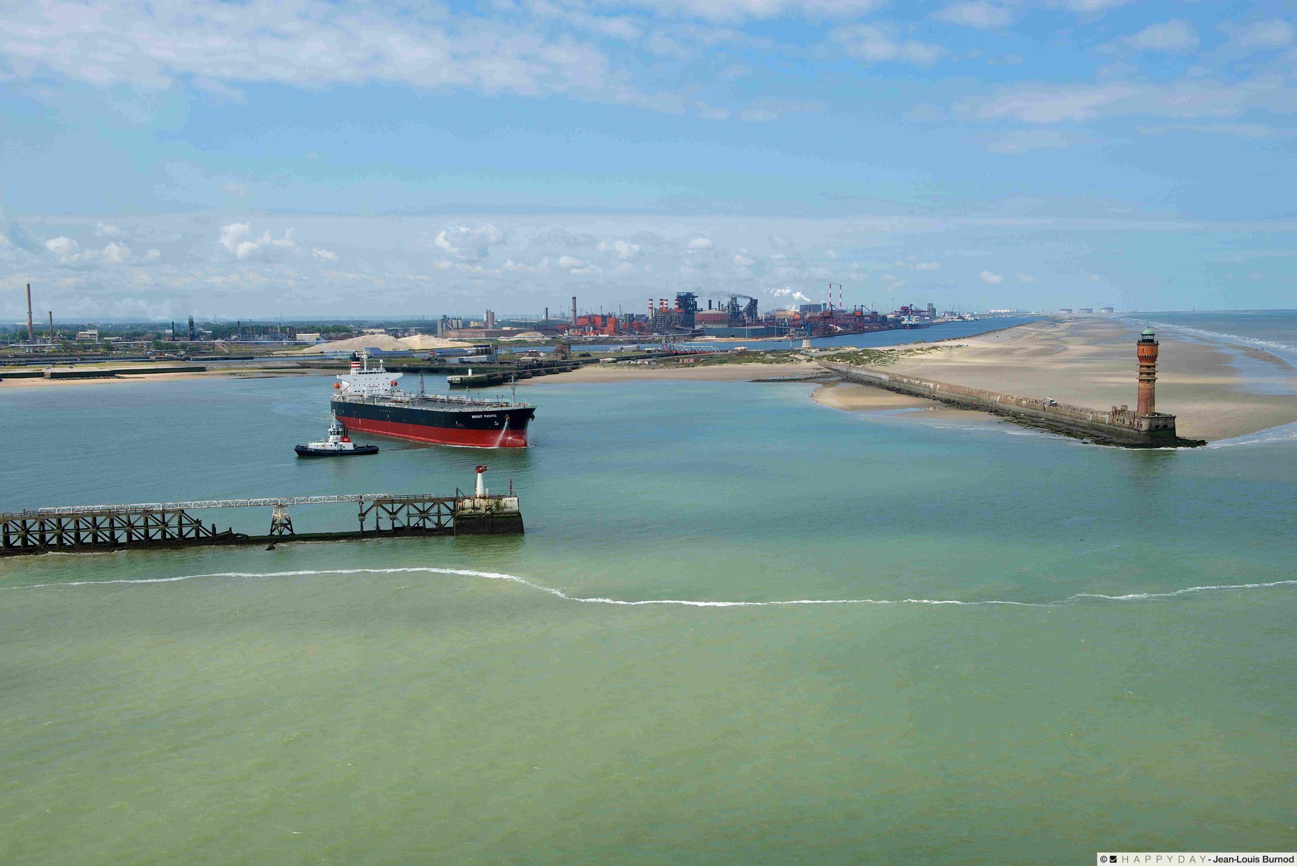 entrée du port est Dunkerque