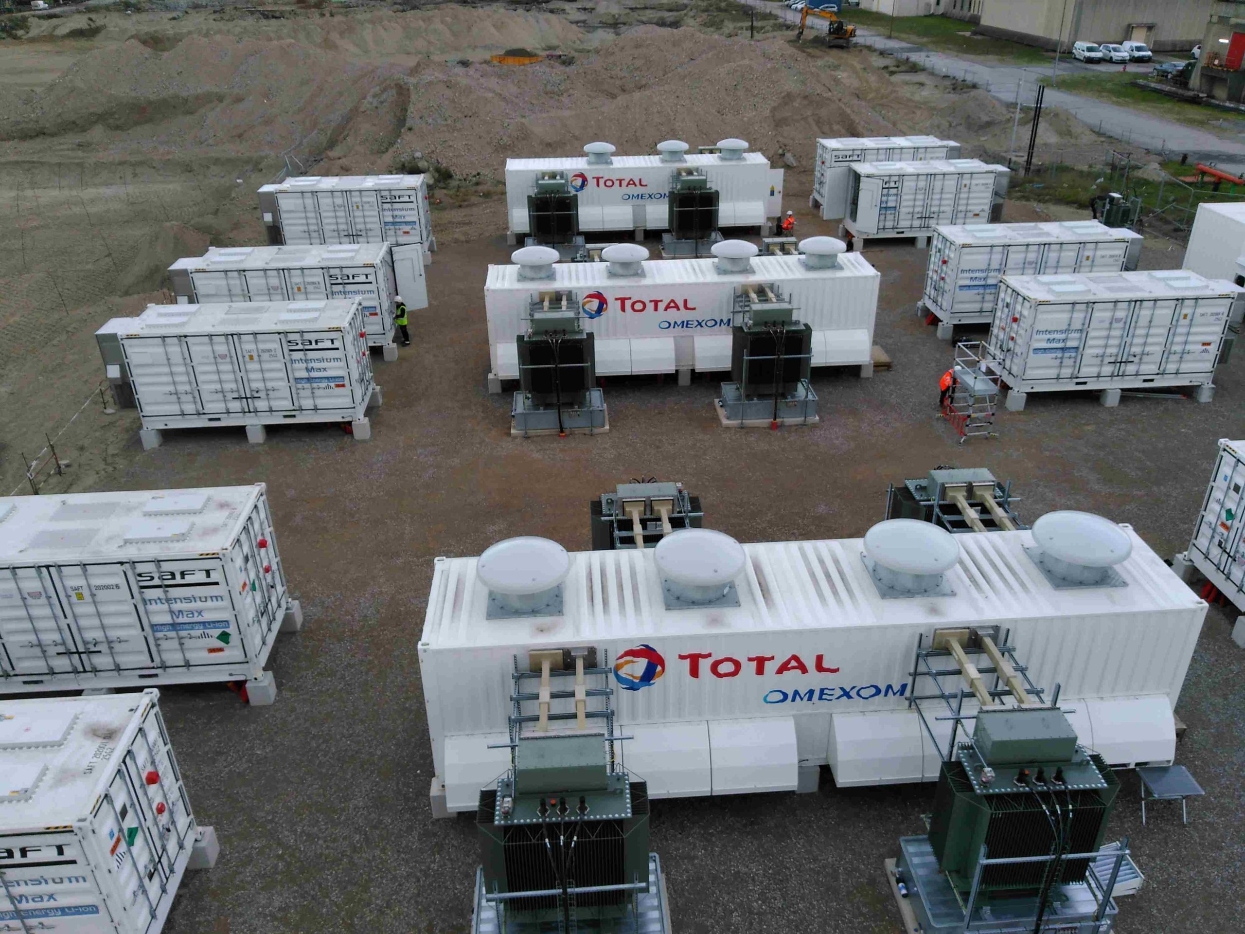 stockage par batterie totalenergies dunkerque