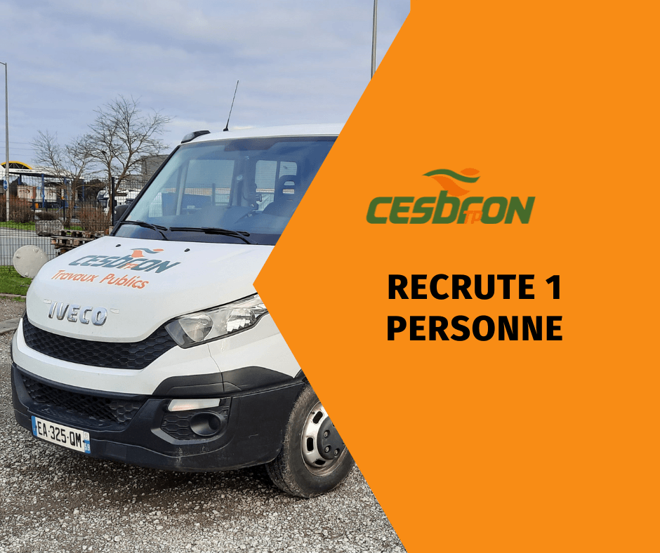 Cesbron TP recrute