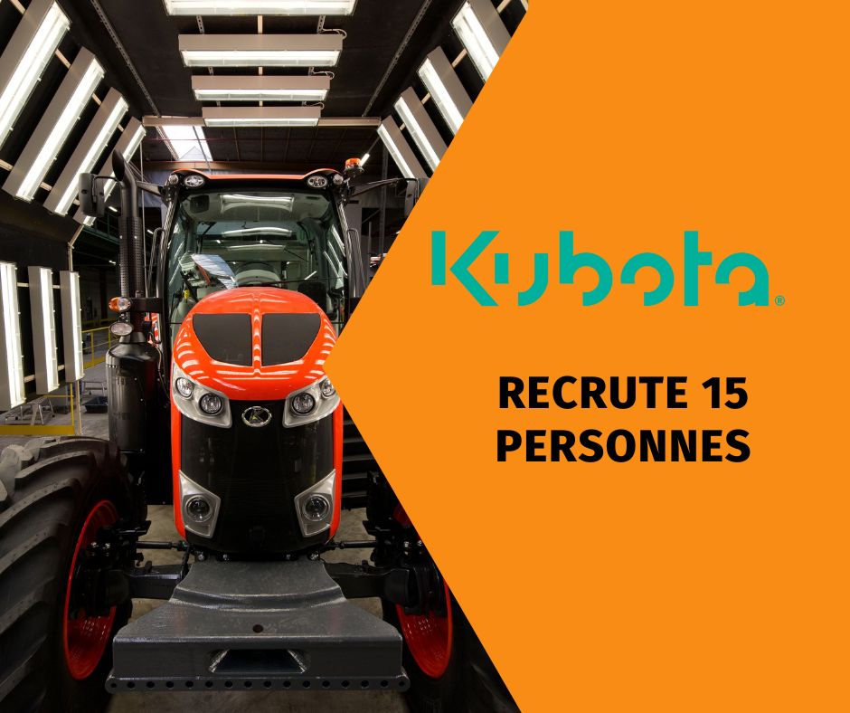 Kubota Farm Machinery Europe recrute