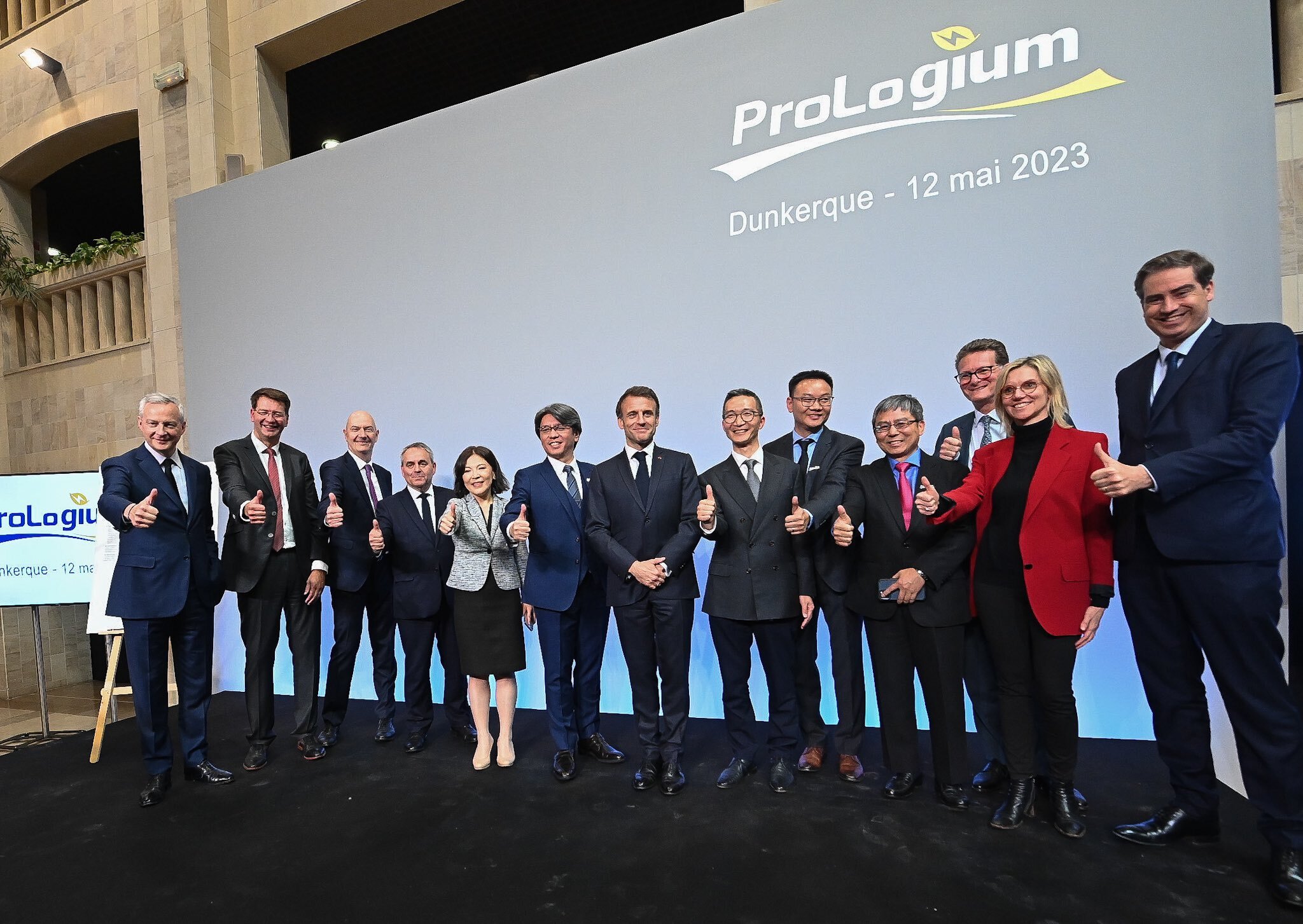 Macron annonce Prologium à Dunkerque