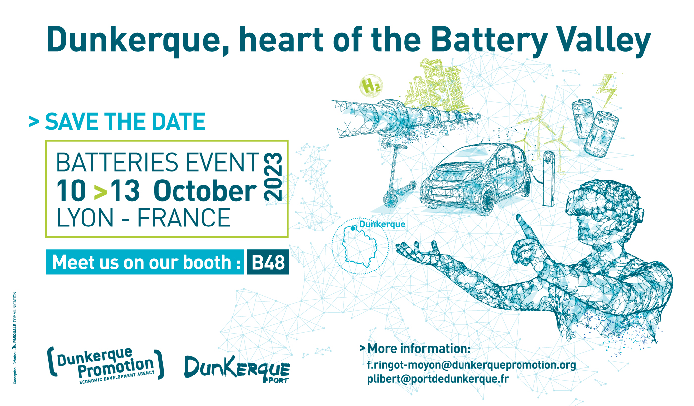 Save the date Batteries Event - 2023