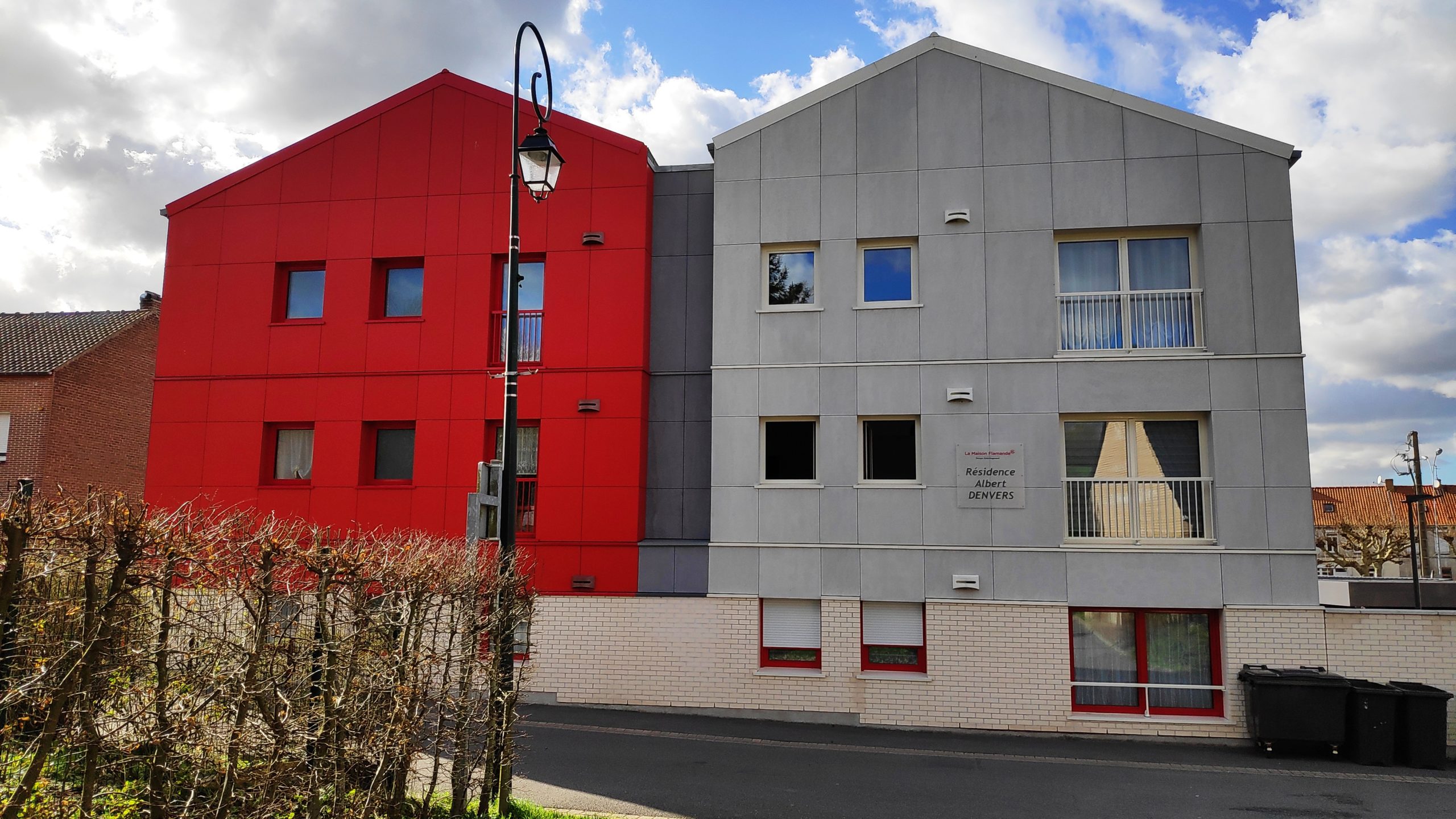 Immeuble de logements sociaux à Watten