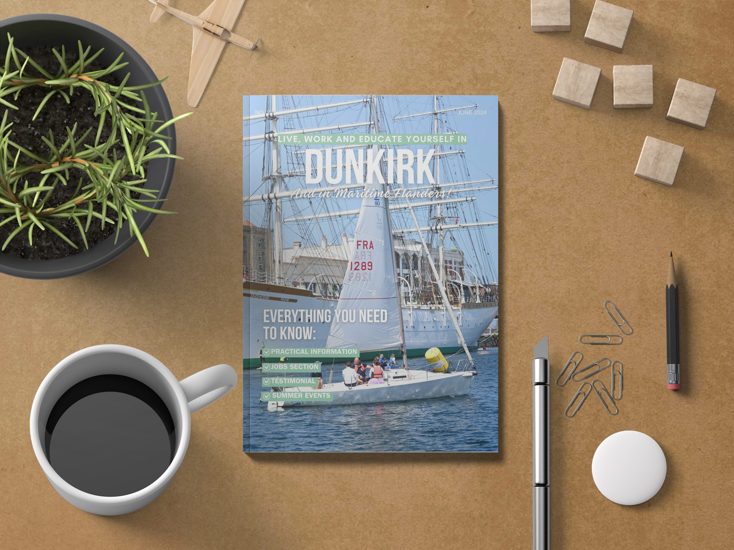 mockup magazine Dunkirk