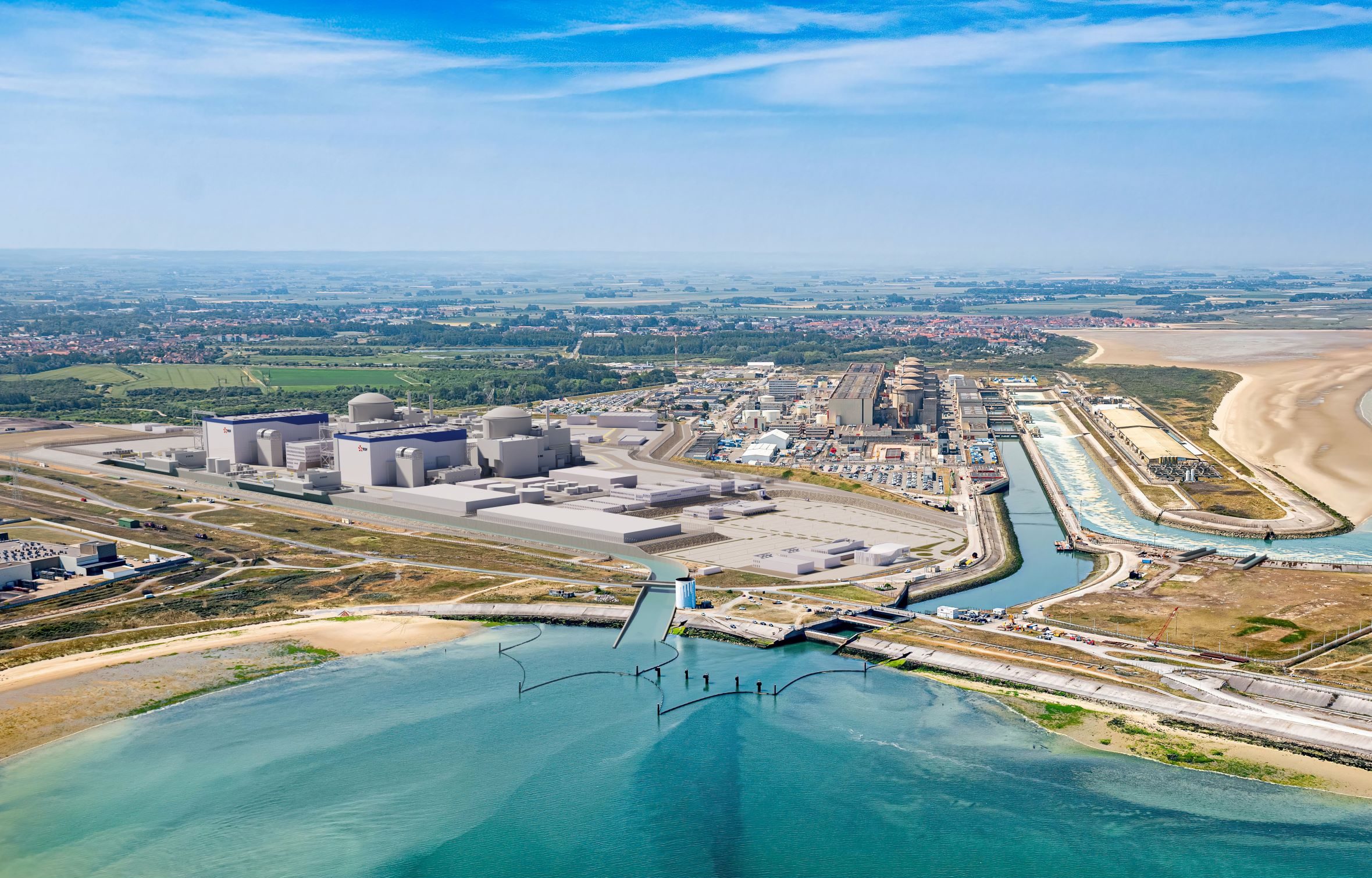 EPR2 centrale nucléaire de Gravelines