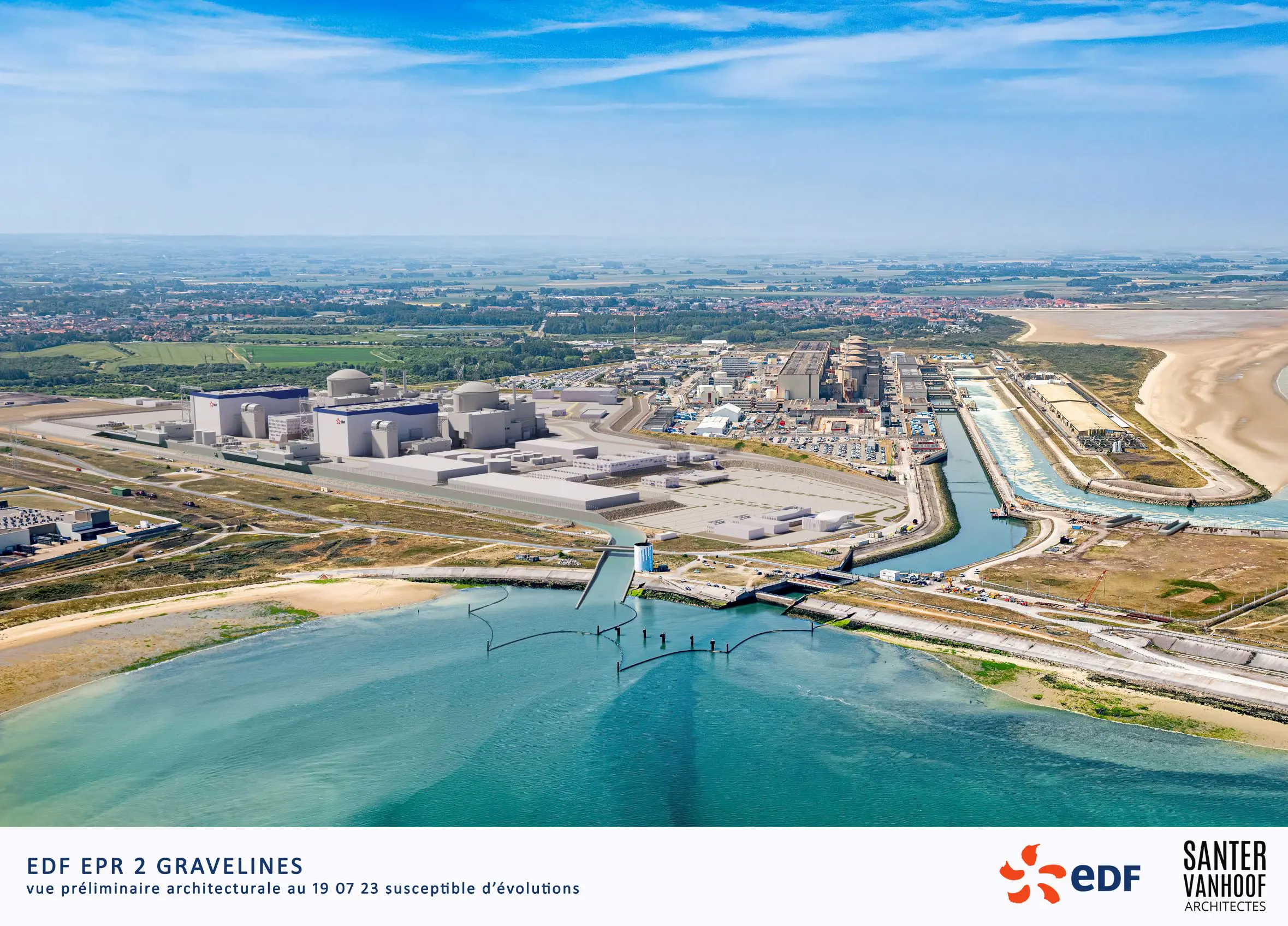 EPR2 centrale nucléaire de Gravelines