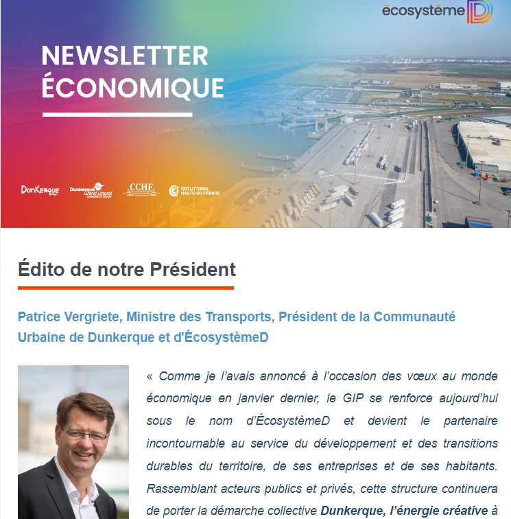 Preview newsletter ÉcosystèmeD