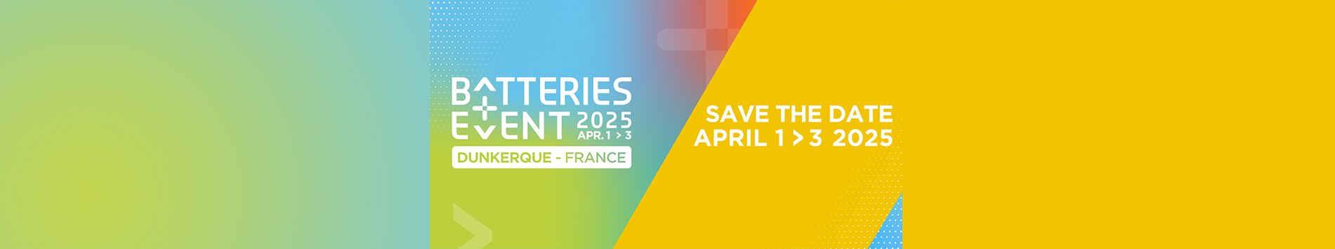 1-3 AVRIL 2025 : BATTERIES EVENT