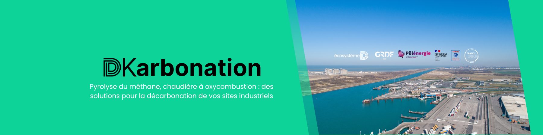 DKarbonation, des solutions pour la décarbonation de vos sites industriels