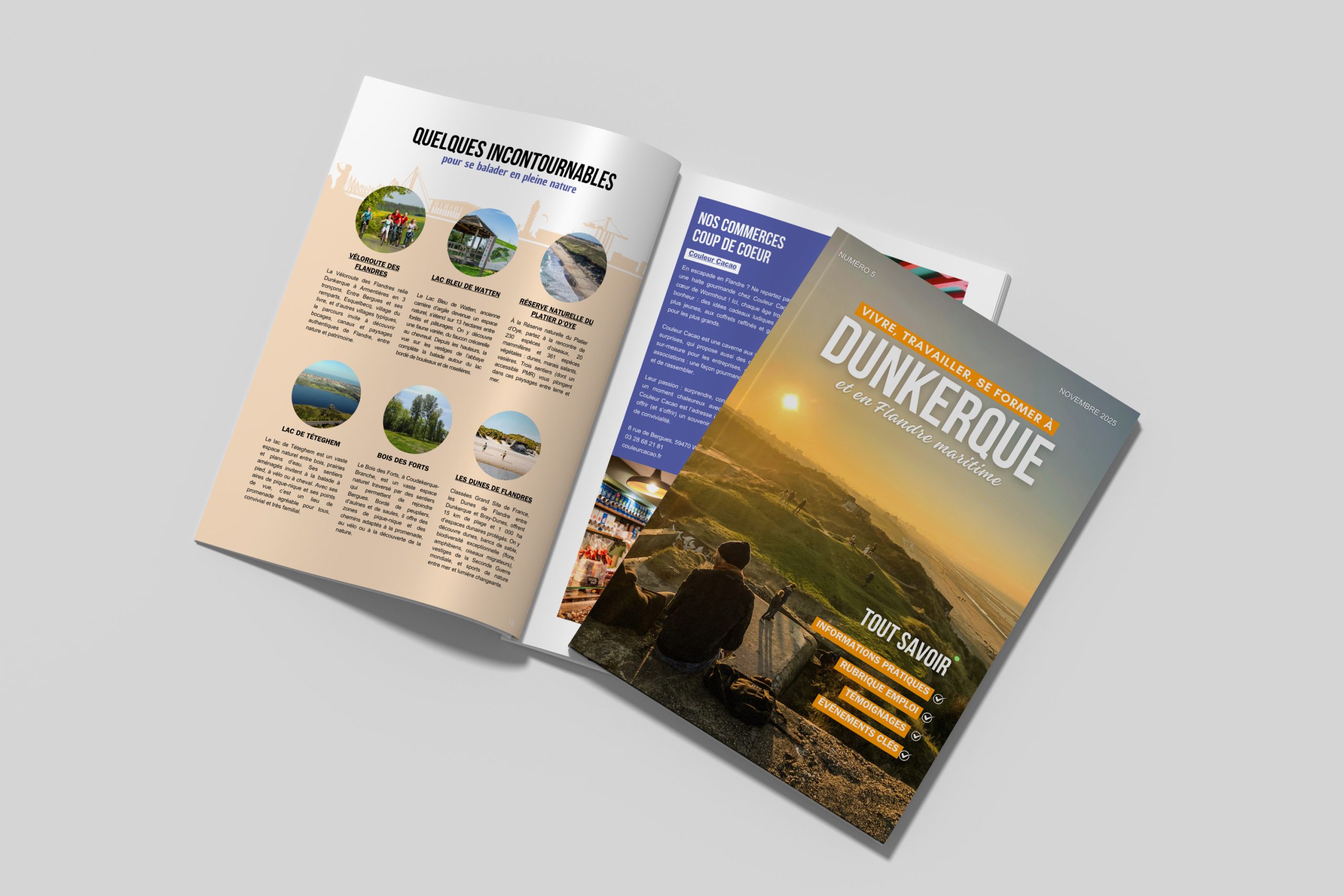 Découvrez le magazine : Vivre, Travailler, Se Former à Dunkerque et en Flandre Maritime