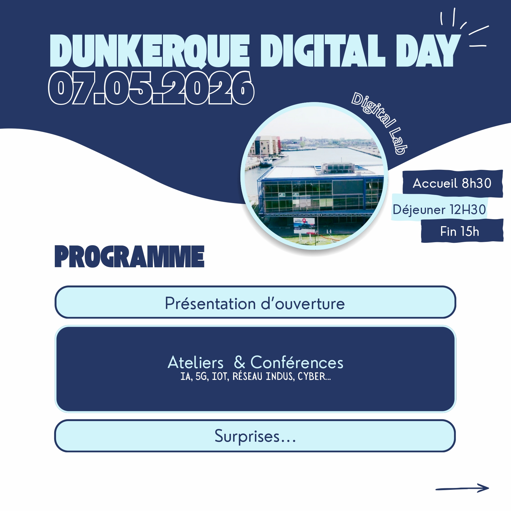 Invitation Dunkerque digital day 2026