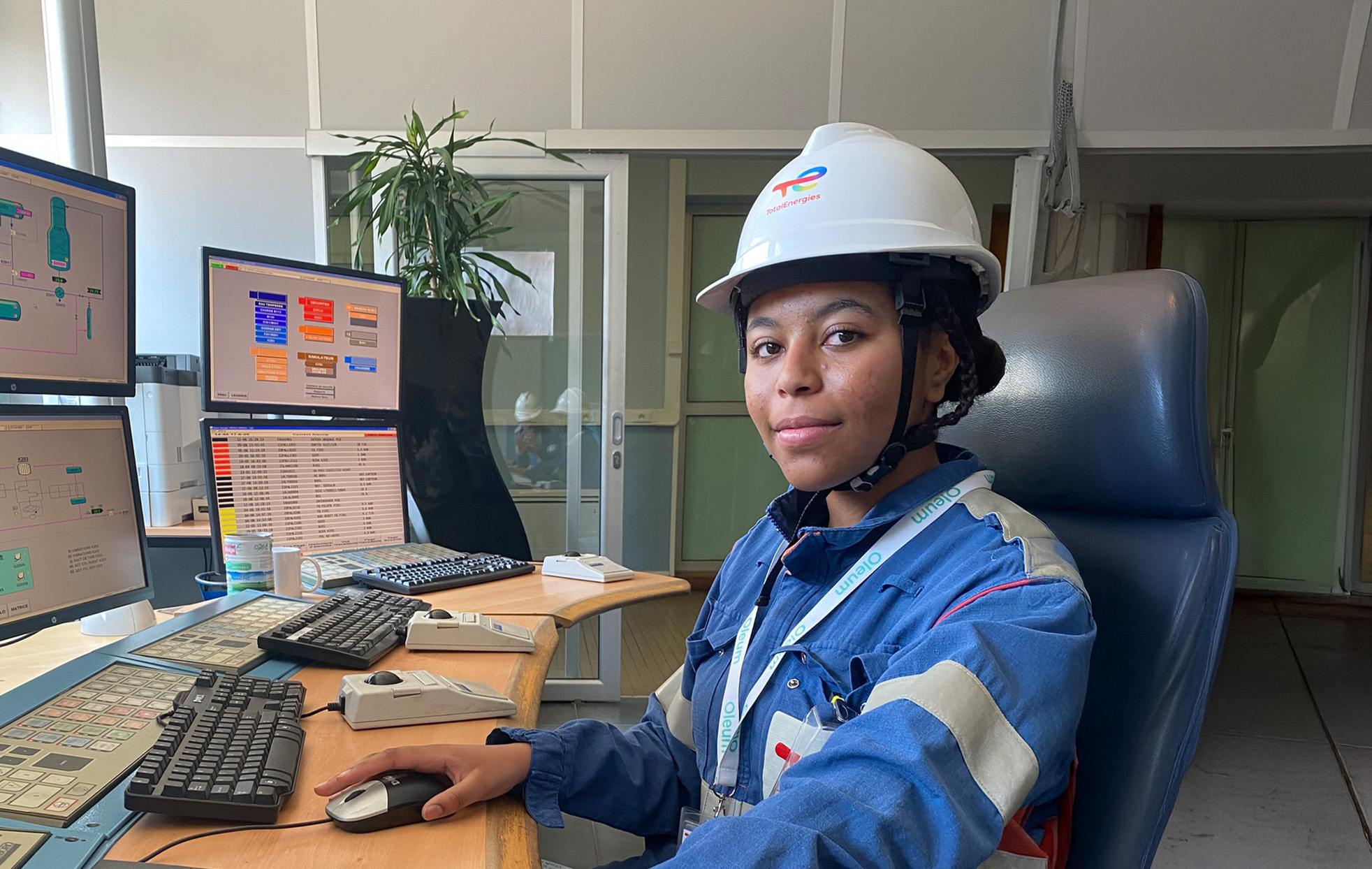 Jeune en entreprise