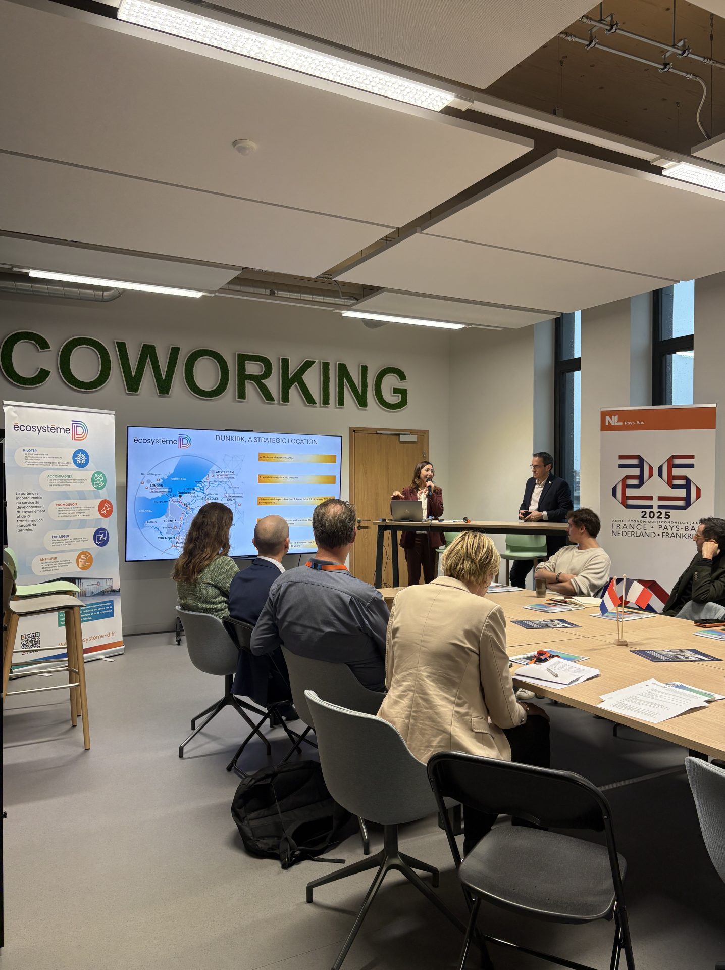 Accueil d’une délégation néerlandaise à Dunkerque