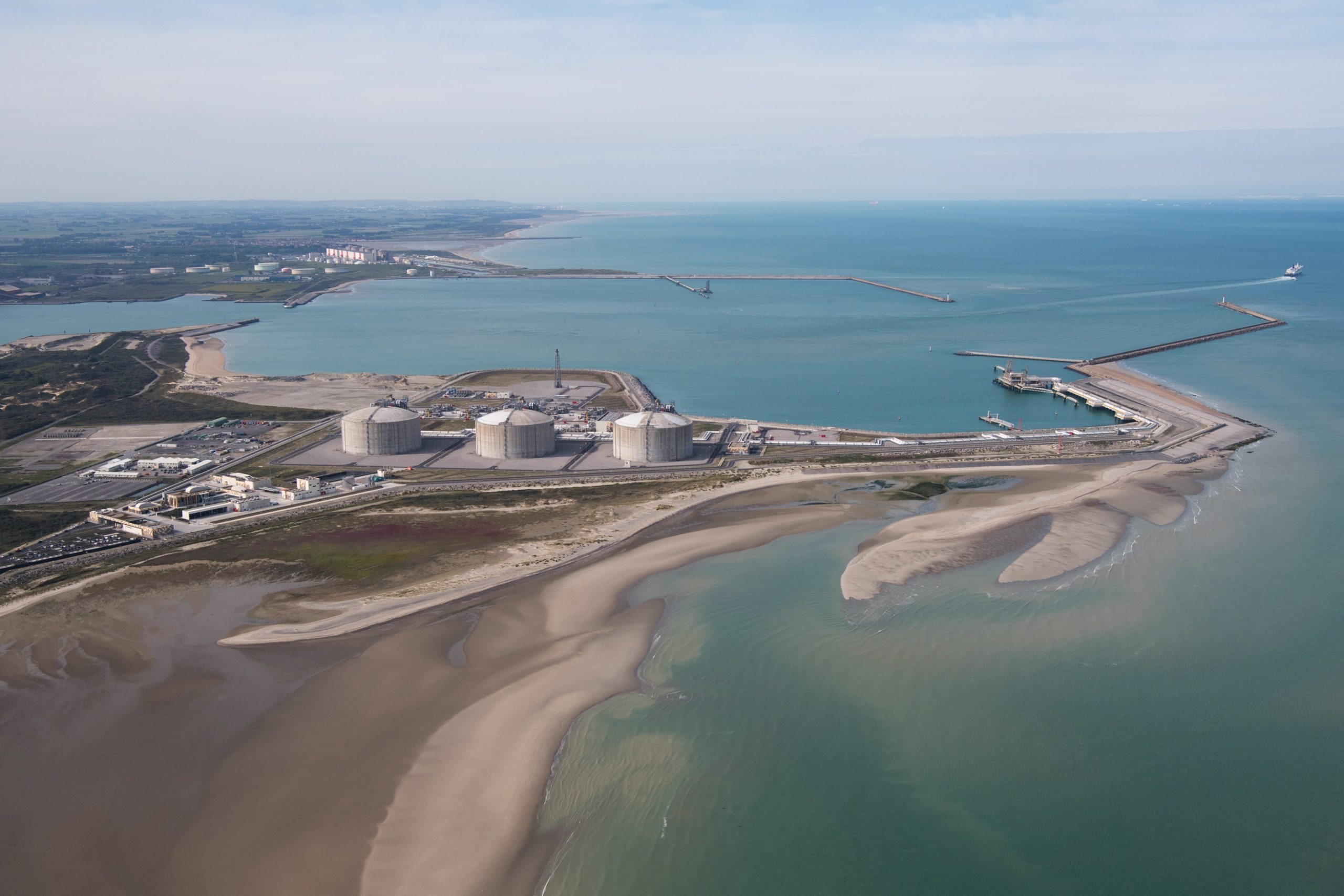 Integration of the Dunkirk co2 terminal on the liquefied natural gas (lng) terminal site