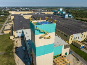 vue a&eacute;rienne ArcelorMittal MArdyck