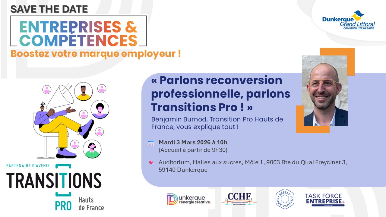 Parlons reconversion professionnelle, parlons Transitons Pro !
