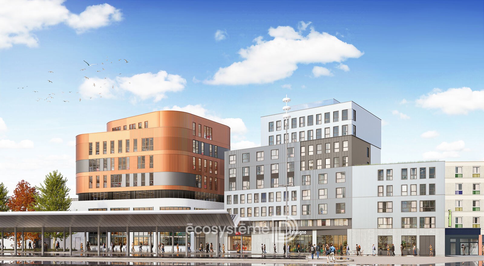 D&rsquo;Side – Plateau de bureaux