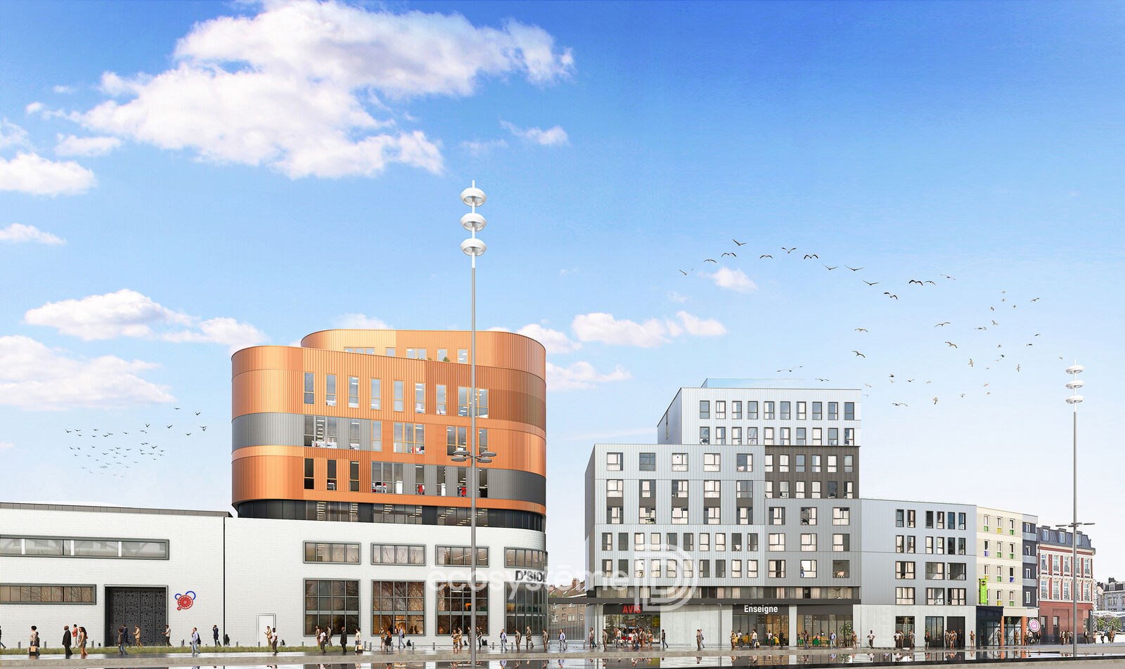 D&rsquo;Side – Plateau de bureaux