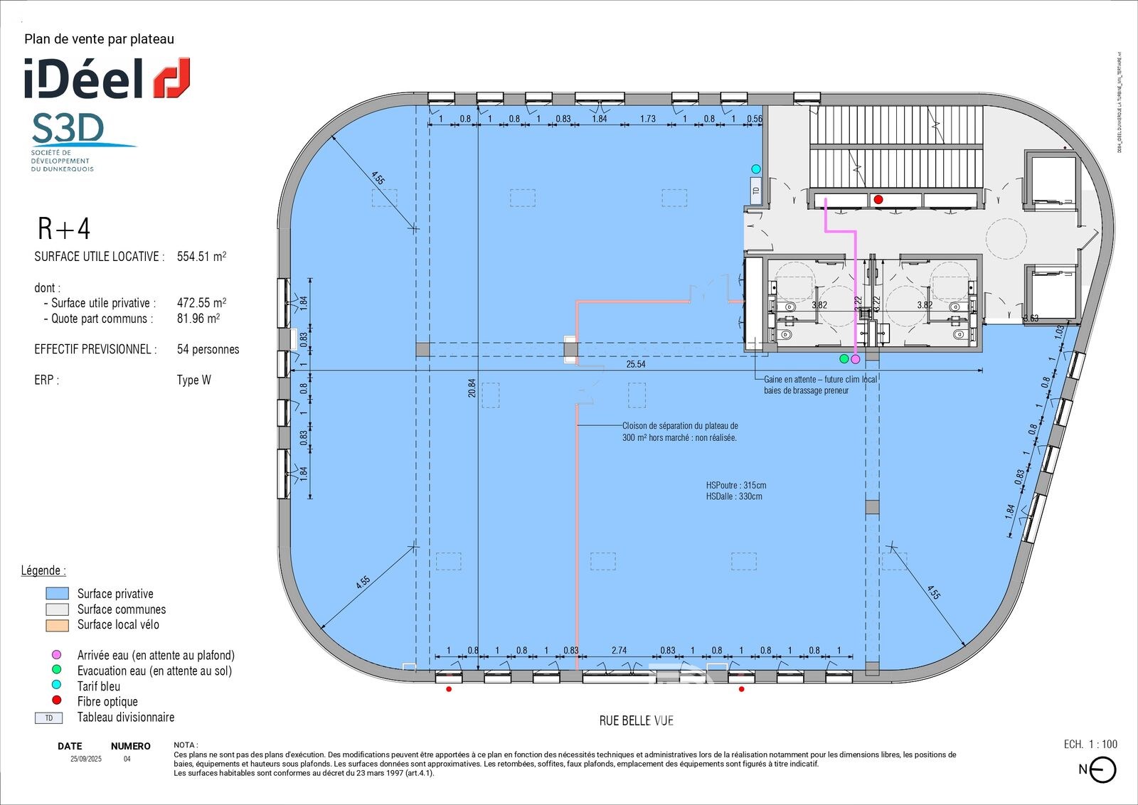 D&rsquo;Side – Plateau de bureaux
