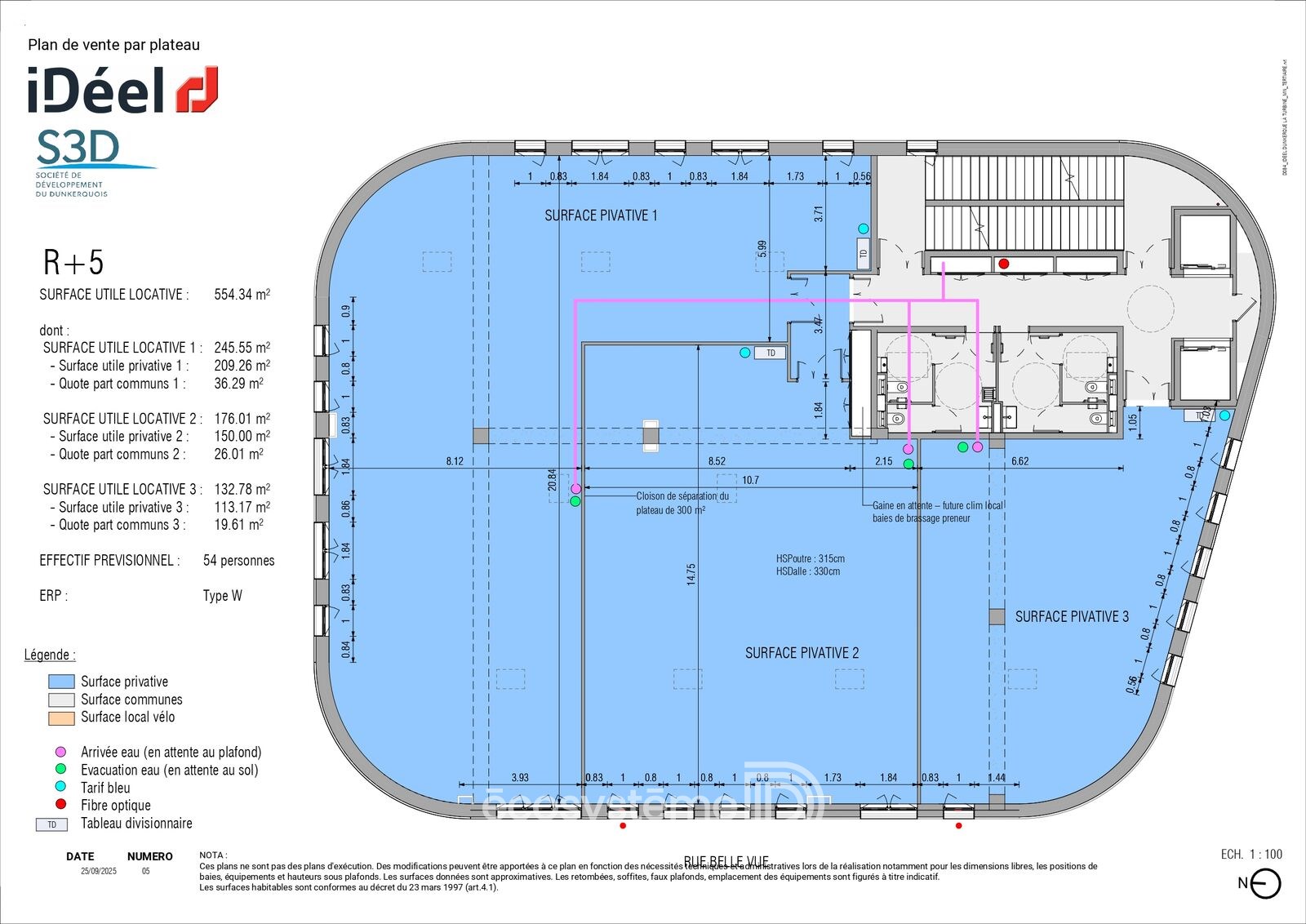 D&rsquo;Side – Plateau de bureaux