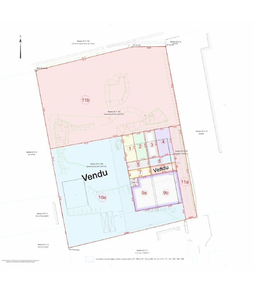 Terrain de 9 955 m² en zone industrielle