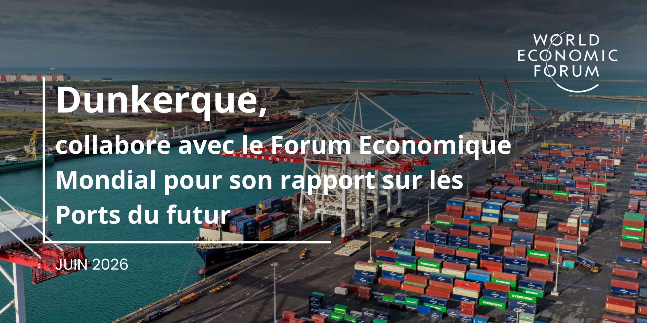 Ports du futur : le Forum économique mondial cite Dunkerque et son réseau d&rsquo;eau industrielle