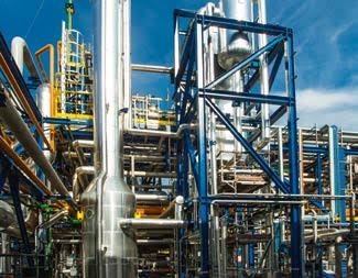 Récupération du CO2 sur un site industriel